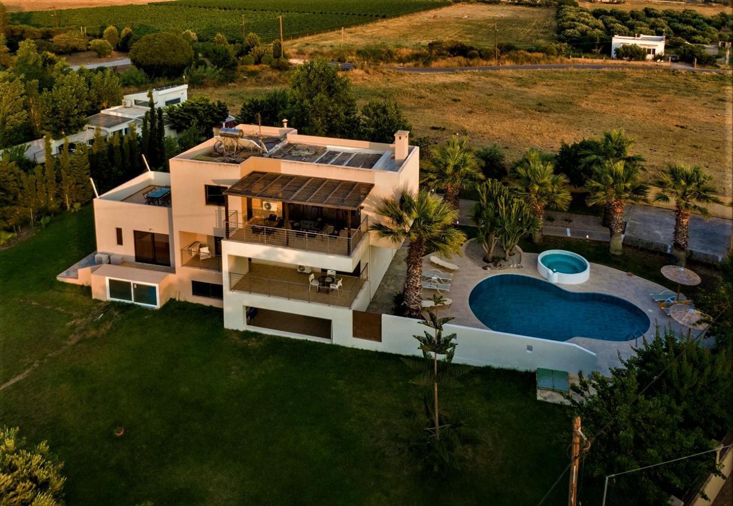 Xenos Villa 2 With A Private Pool,Near The Sea Tigaki Buitenkant foto