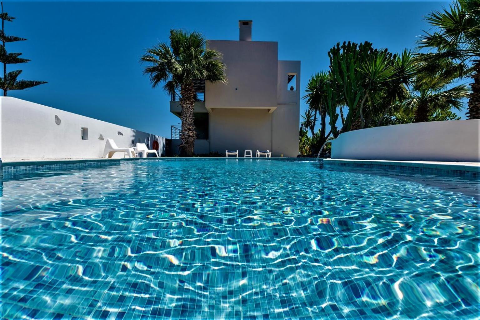 Xenos Villa 2 With A Private Pool,Near The Sea Tigaki Buitenkant foto