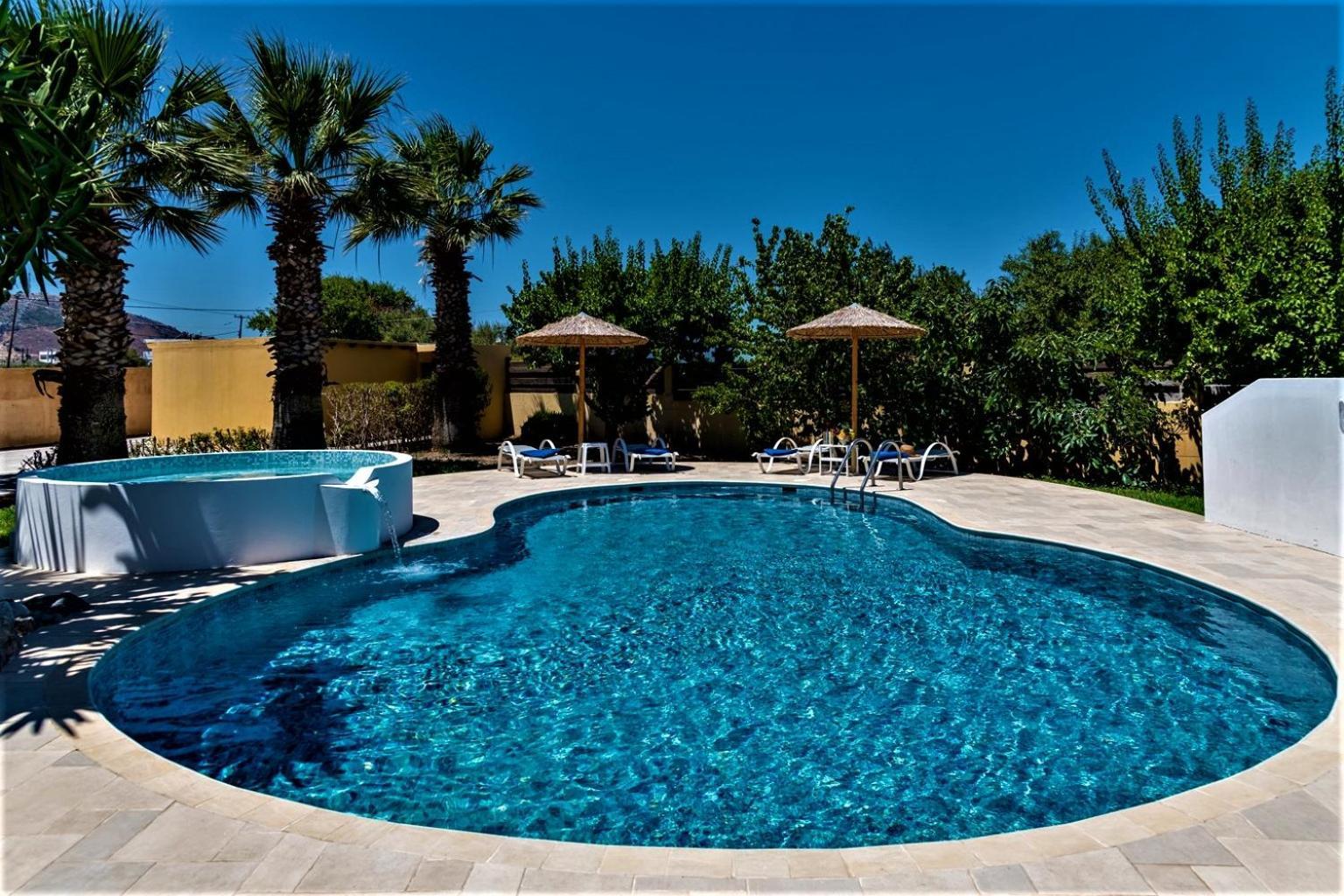 Xenos Villa 2 With A Private Pool,Near The Sea Tigaki Buitenkant foto