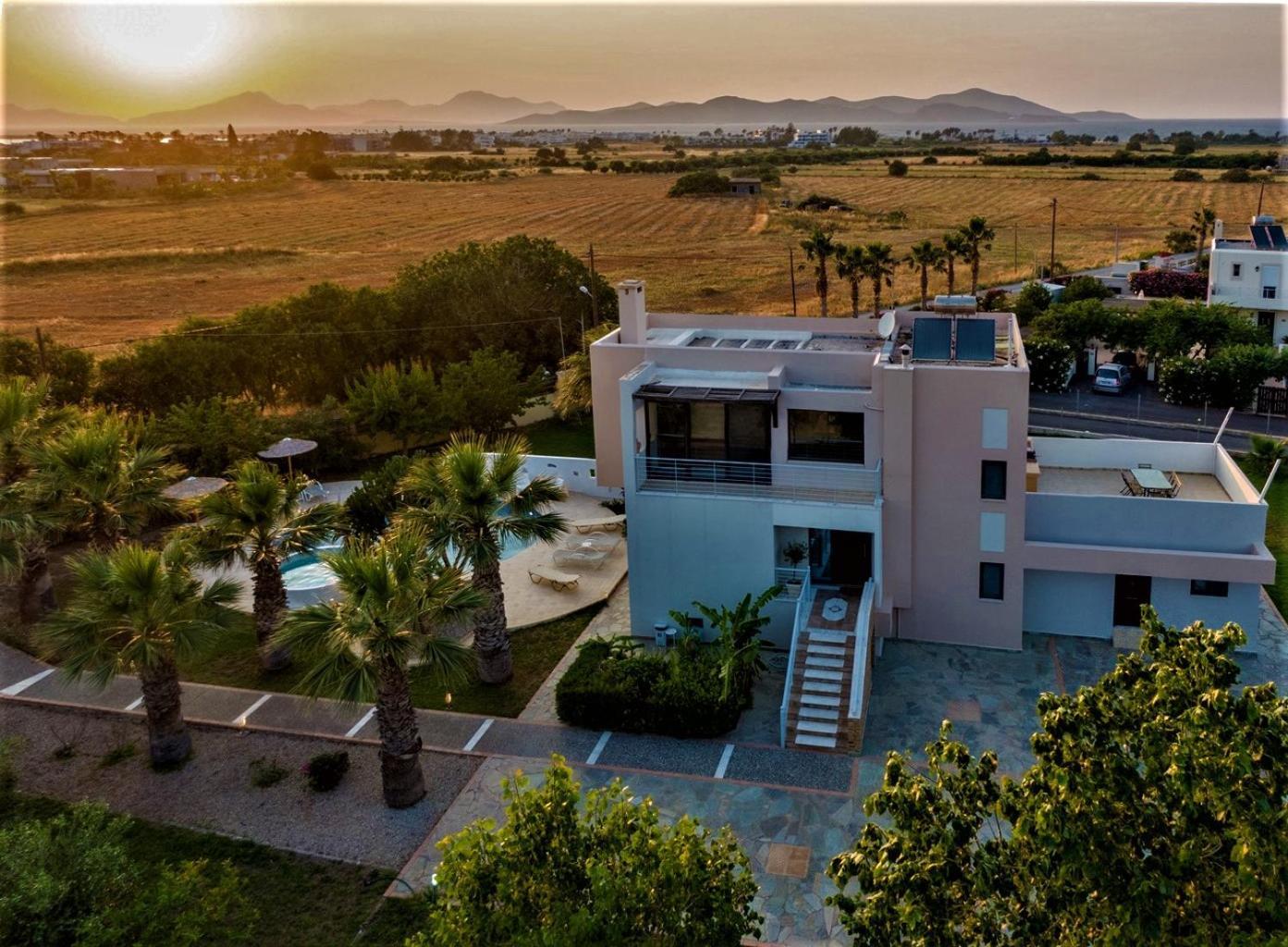 Xenos Villa 2 With A Private Pool,Near The Sea Tigaki Buitenkant foto