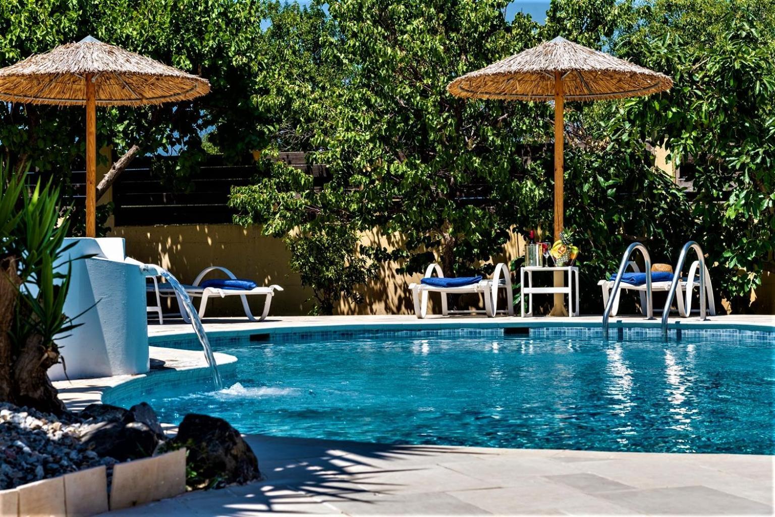 Xenos Villa 2 With A Private Pool,Near The Sea Tigaki Buitenkant foto