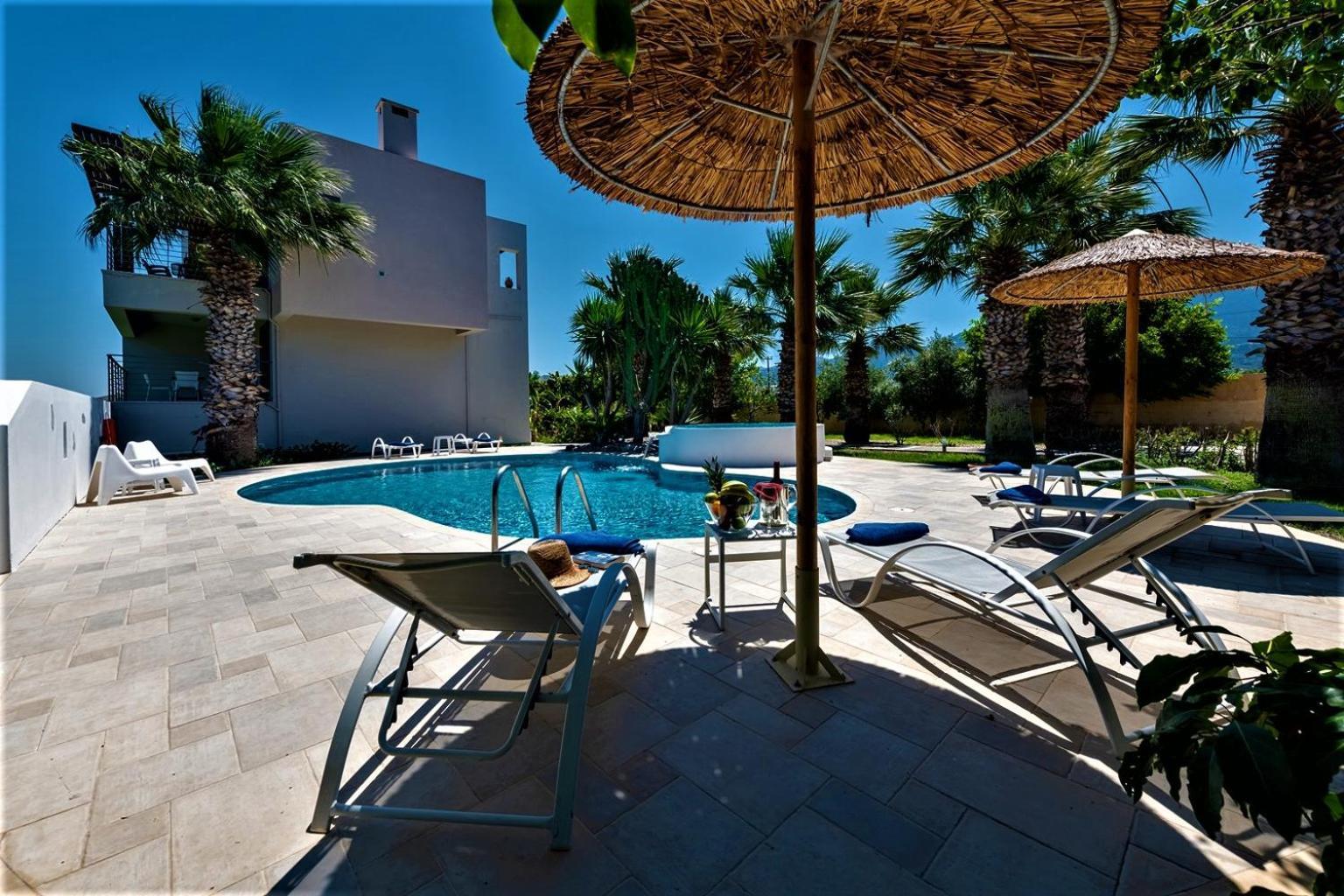 Xenos Villa 2 With A Private Pool,Near The Sea Tigaki Buitenkant foto