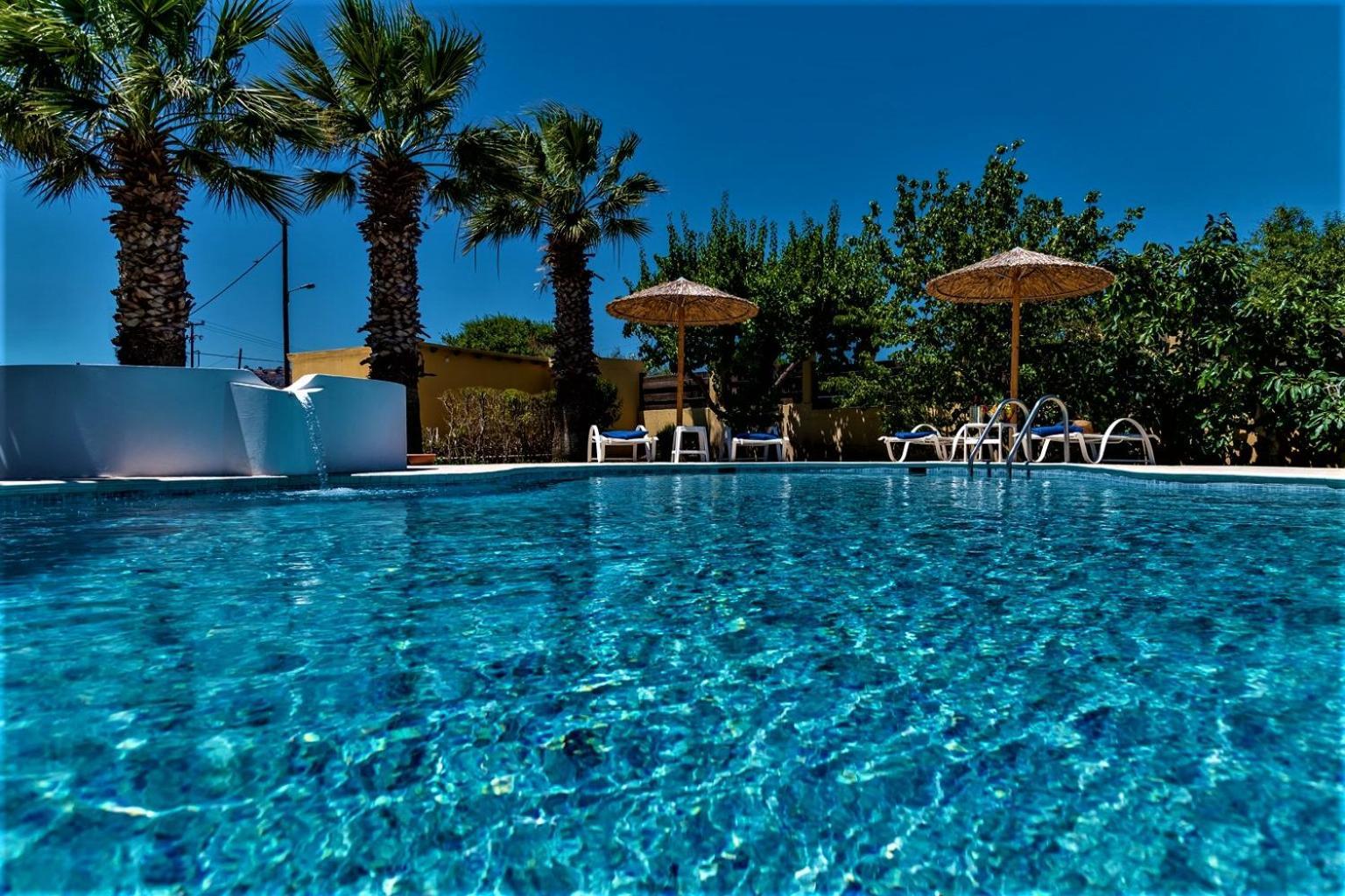 Xenos Villa 2 With A Private Pool,Near The Sea Tigaki Buitenkant foto