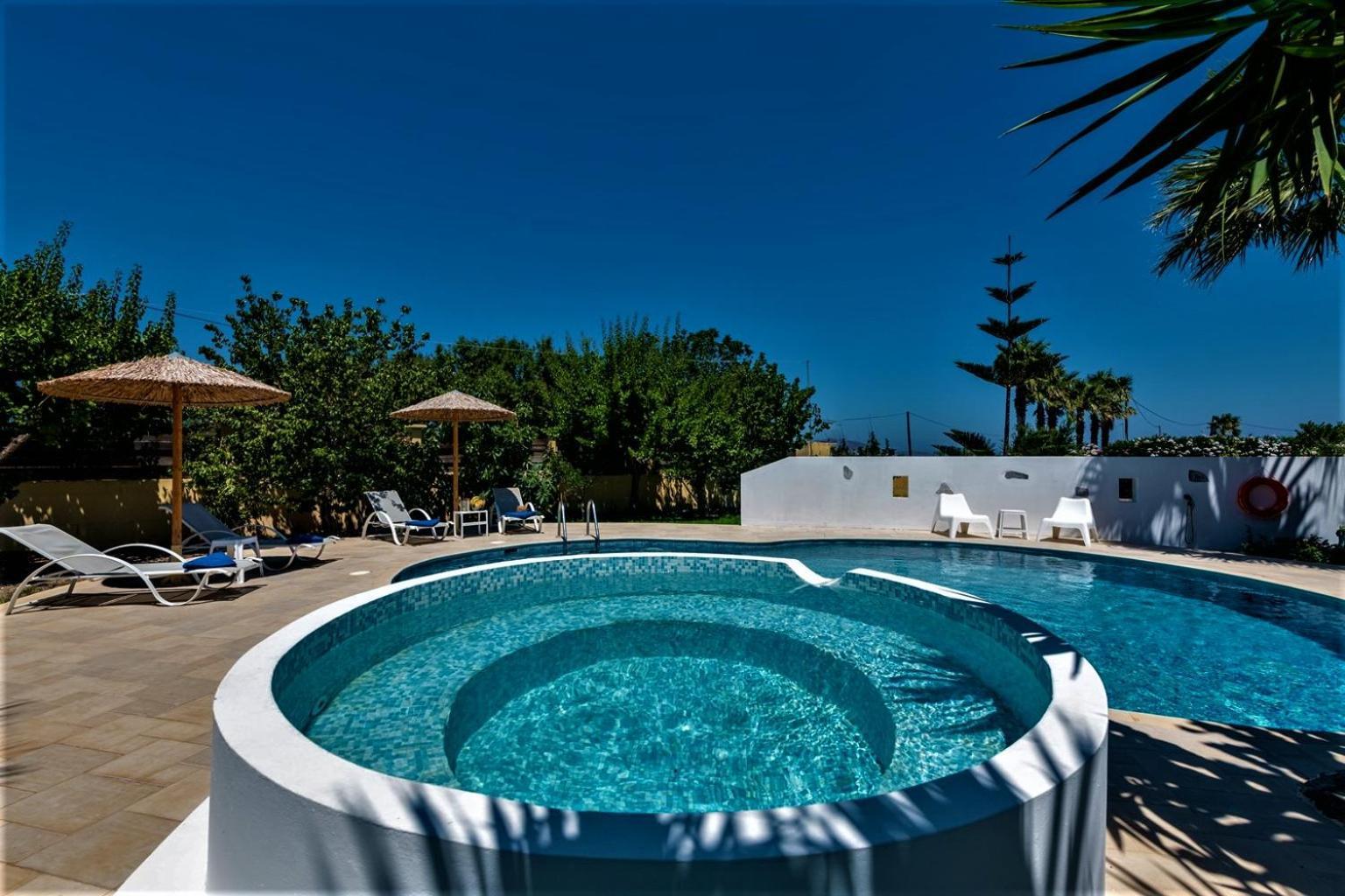 Xenos Villa 2 With A Private Pool,Near The Sea Tigaki Buitenkant foto