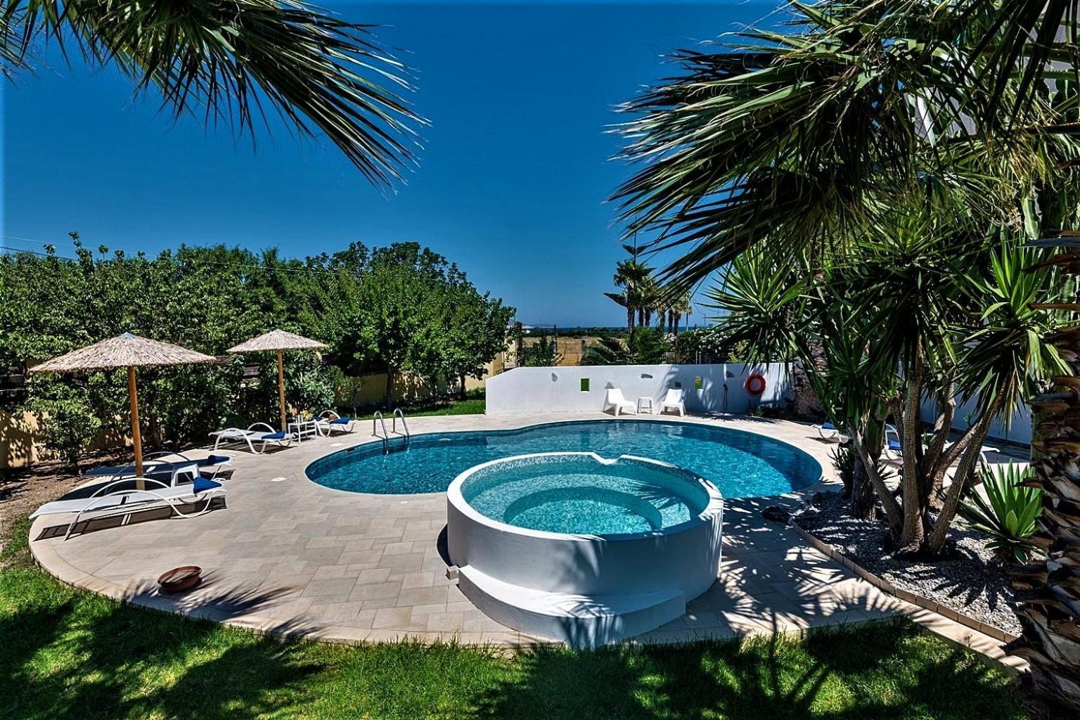 Xenos Villa 2 With A Private Pool,Near The Sea Tigaki Buitenkant foto